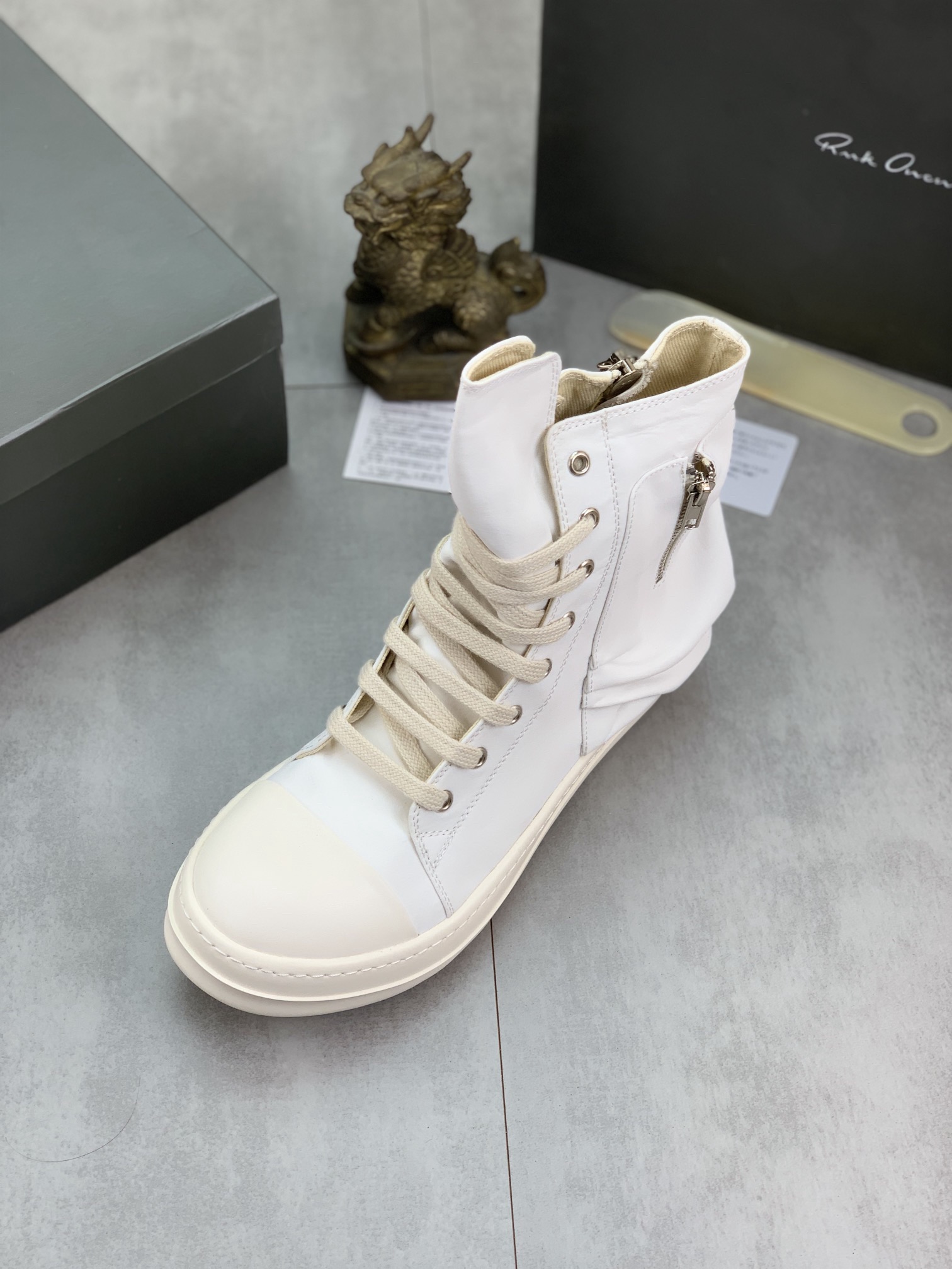 Men Women R*ICK OWENS Top SNEAKERS