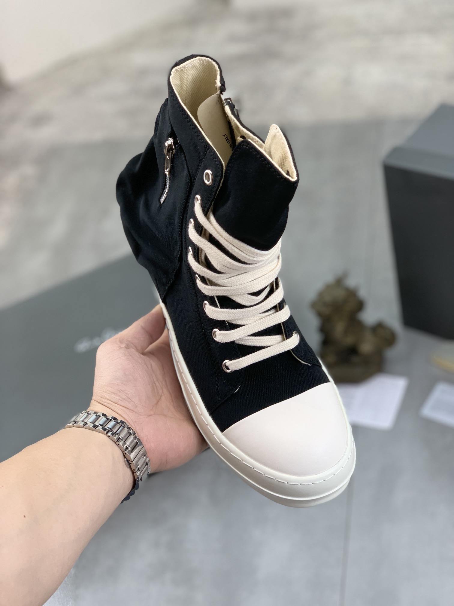 Men Women R*ICK OWENS Top SNEAKERS