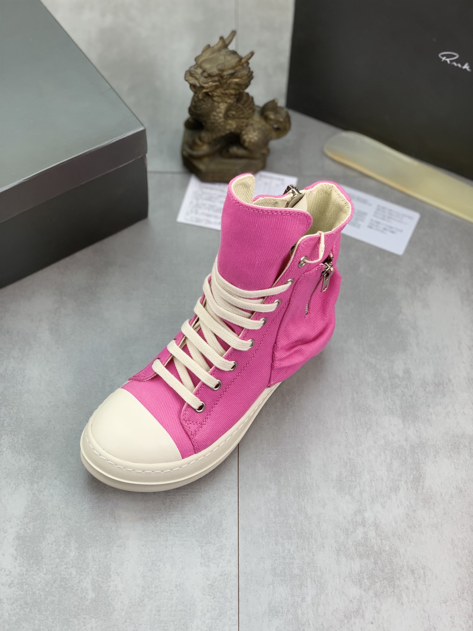 Men Women R*ICK OWENS Top SNEAKERS