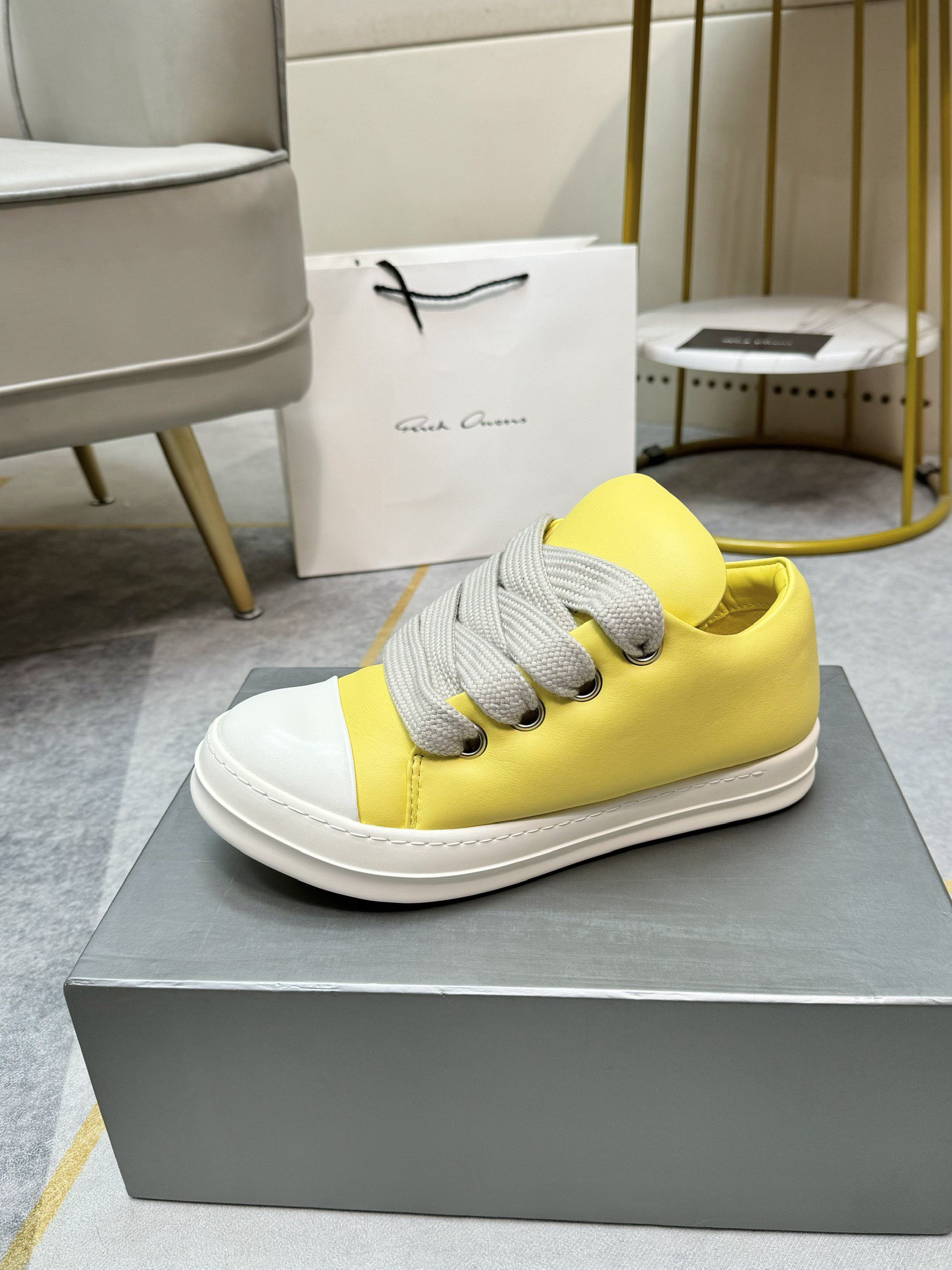 Men Women R*ICK OWENS Top SNEAKERS