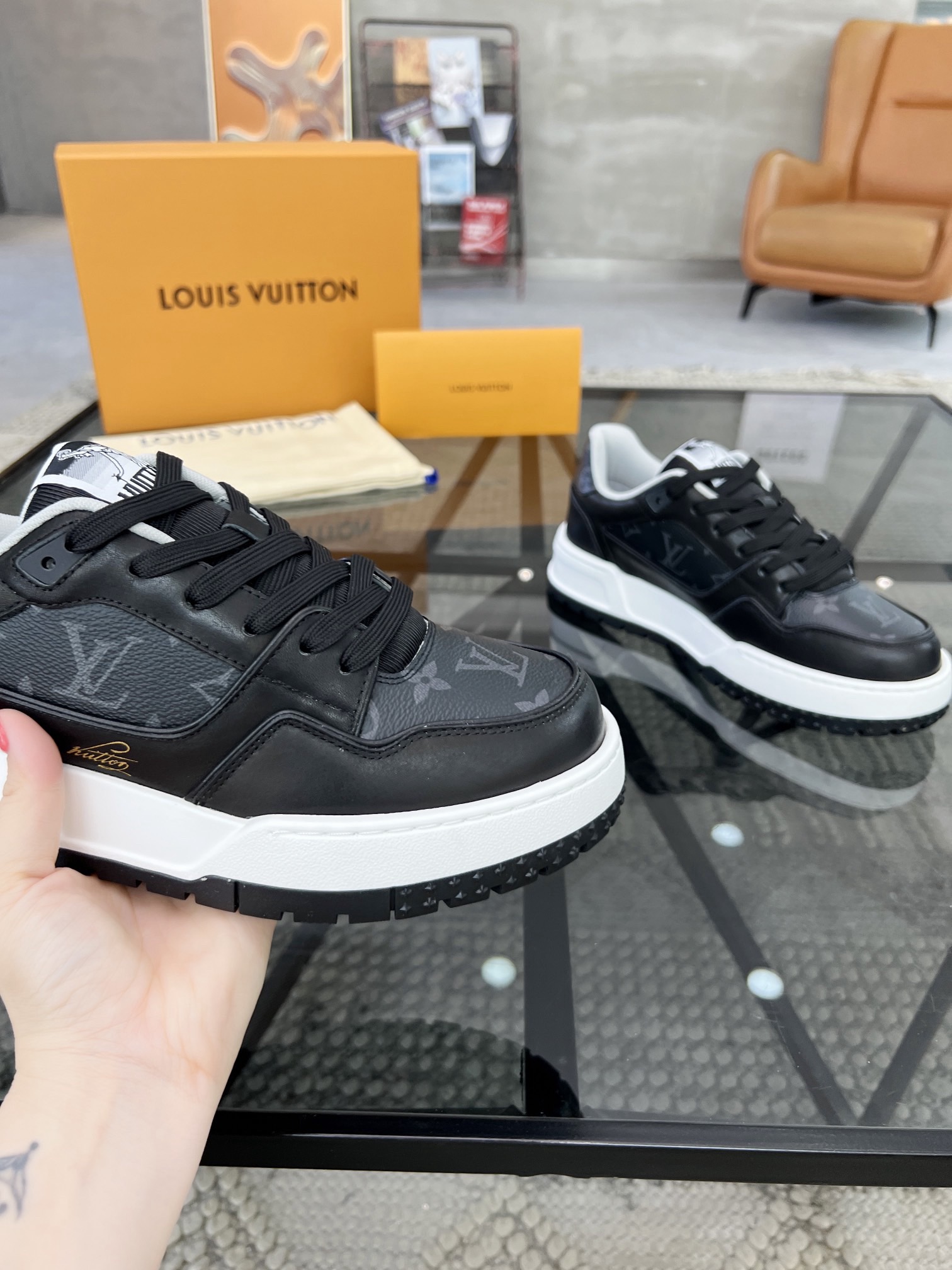 Men L*ouis V*uitton Top Sneaker L*V Shoes