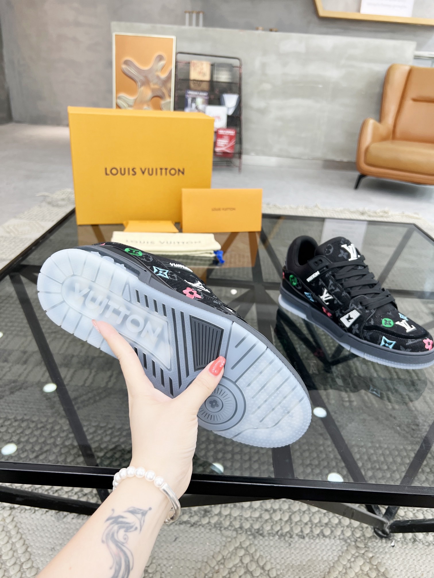 Men L*ouis V*uitton Top Sneaker L*V Shoes