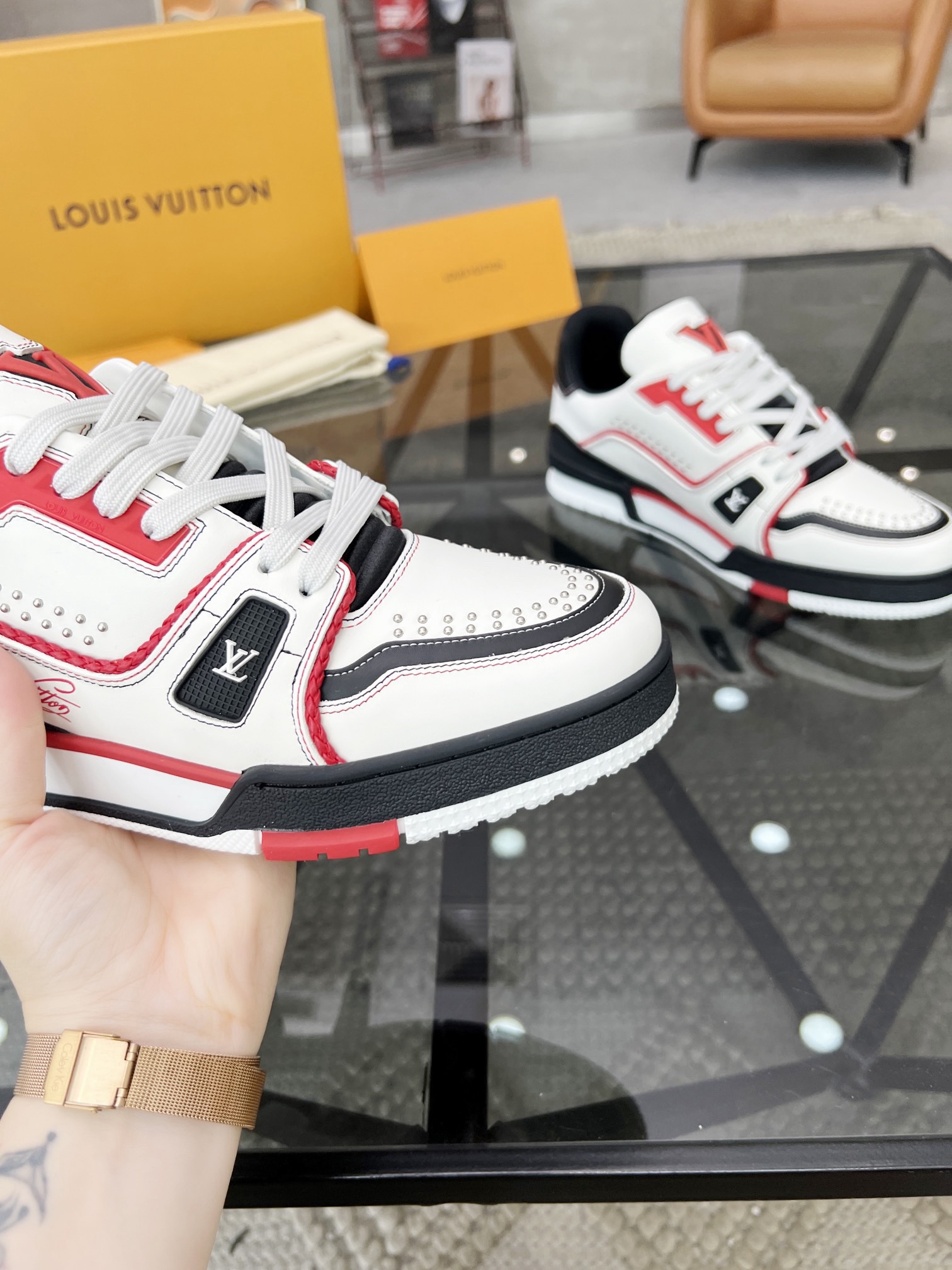 Men L*ouis V*uitton Top Sneaker L*V Shoes
