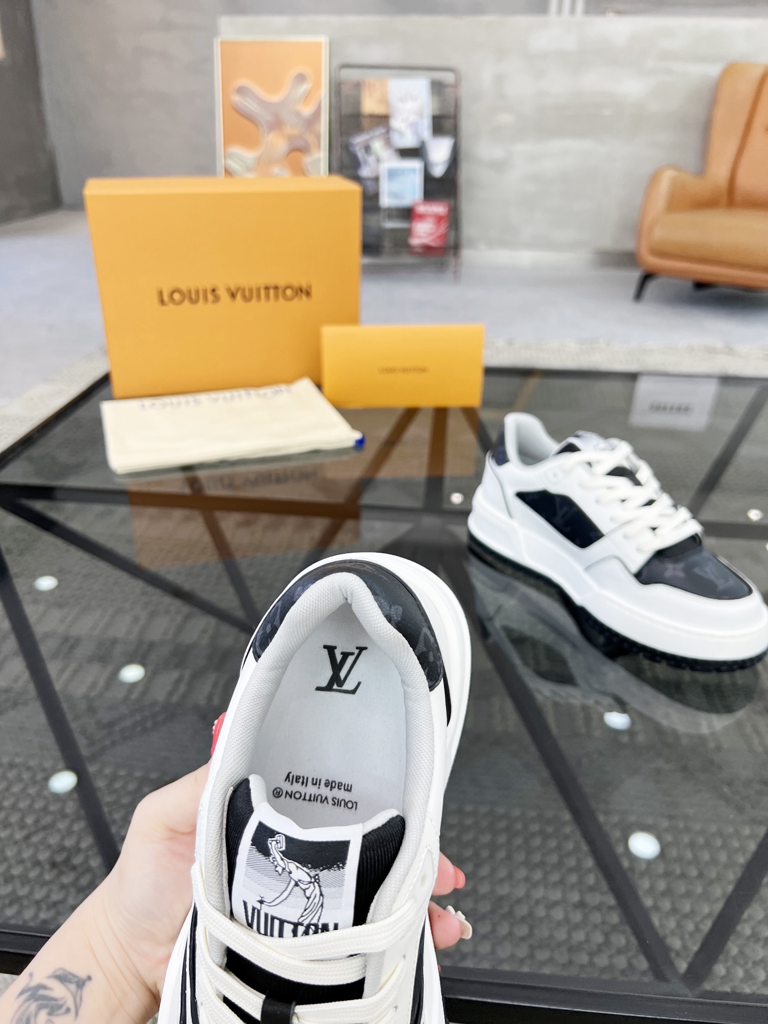Men L*ouis V*uitton Top Sneaker L*V Shoes