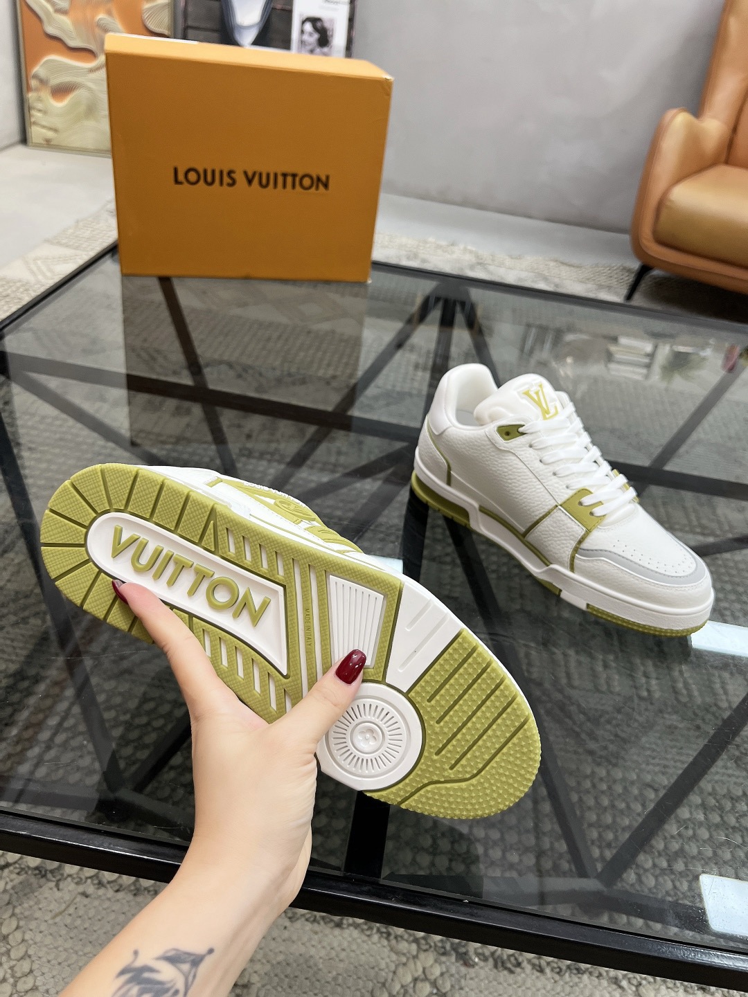Men L*ouis V*uitton Top Sneaker L*V Shoes