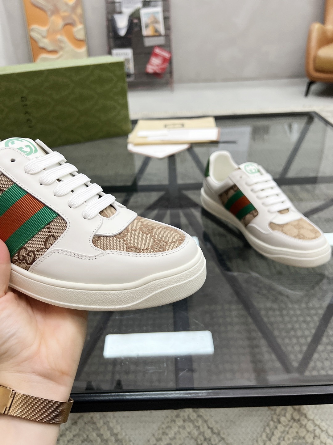 Men Women G*ucci Top quality 1:1 Sneaker size 35-46