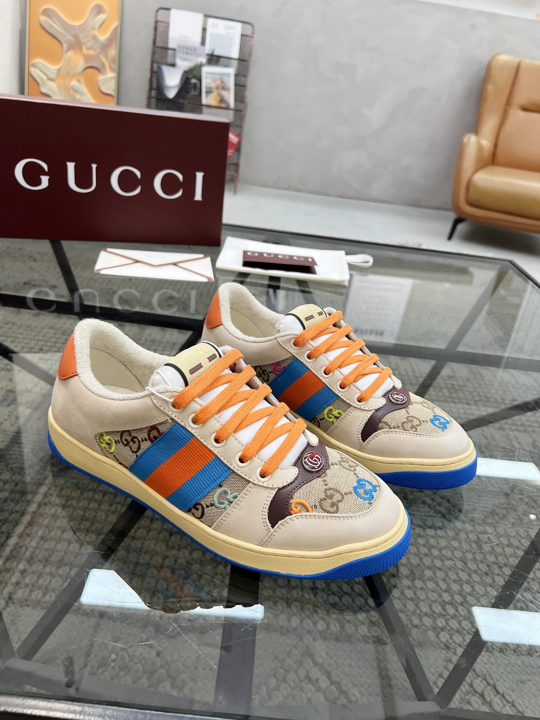 Men Women G*ucci Top quality 1:1 Sneaker size 35-46