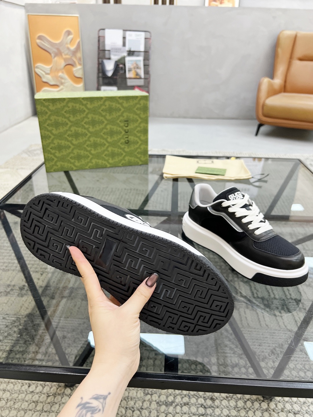 Men Women G*ucci Top quality 1:1 Sneaker size 35-46